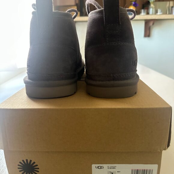 Purple Ugg Lace Up Boots - Picture 4 of 4